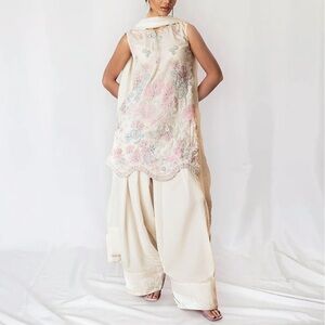 Pakistani Indian dress suit farshi shalwar velvet